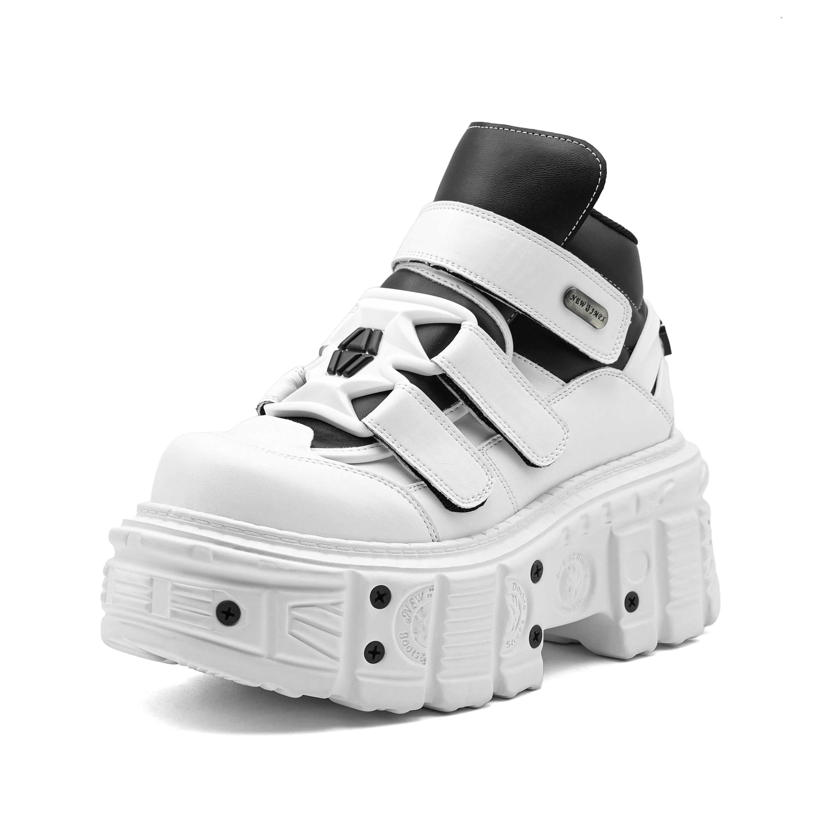 Women's Laced-Up Platform Gothic Ankle Boots