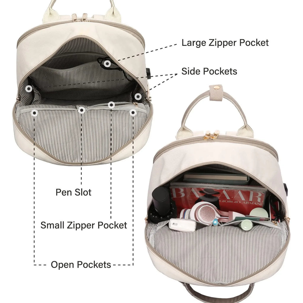 Fashionably Functional Travel Backpack