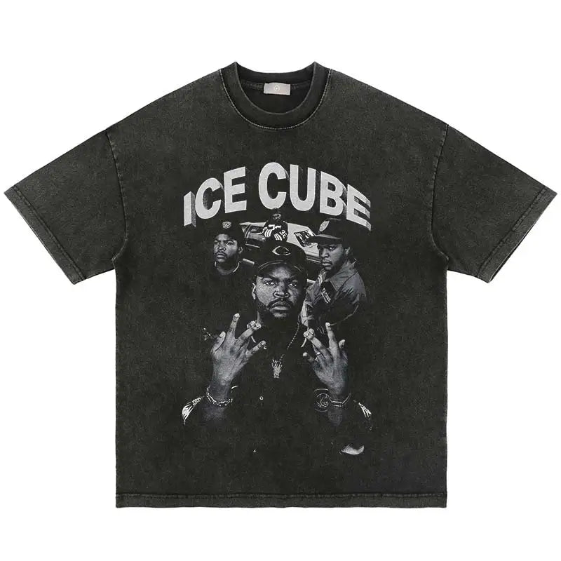 Ice Cube Harajuku Graphic Tee - Hip-Hop Style Essential