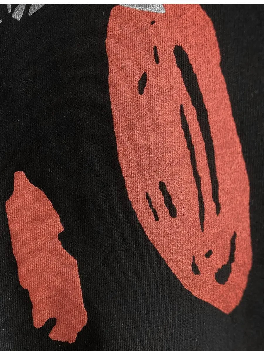 Emo Gothic 'Stars, Stripes, Skulls' Graphic T-Shirt