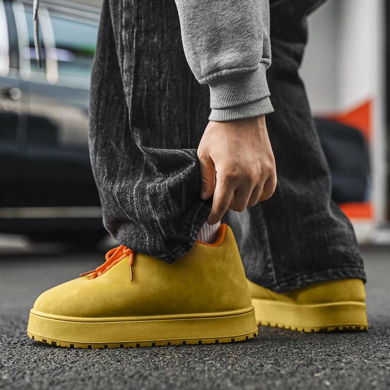 Men's Thick Soled Bread Boots