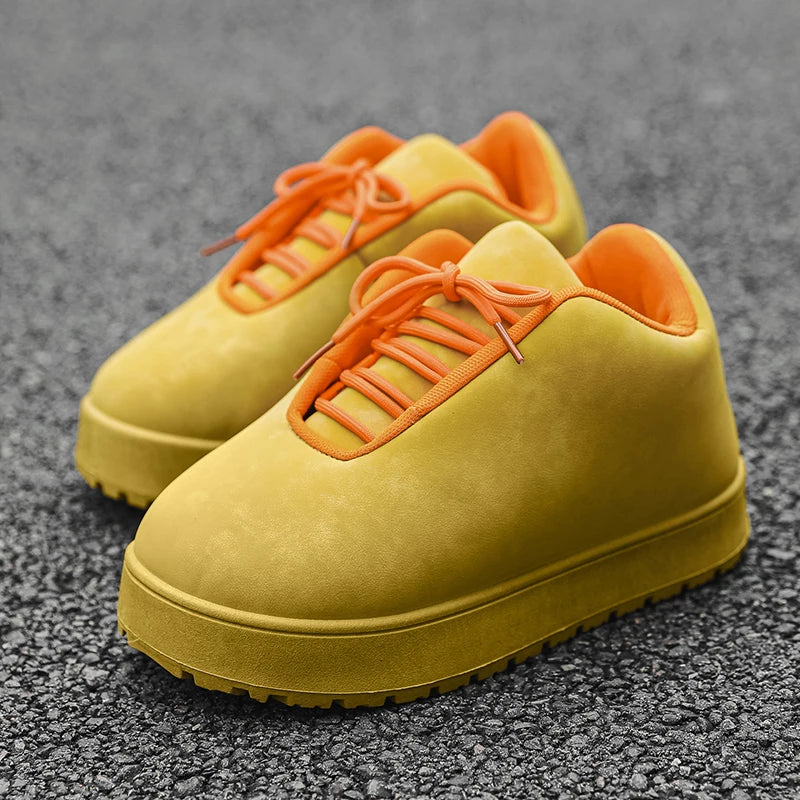 Men's Thick Soled Bread Boots