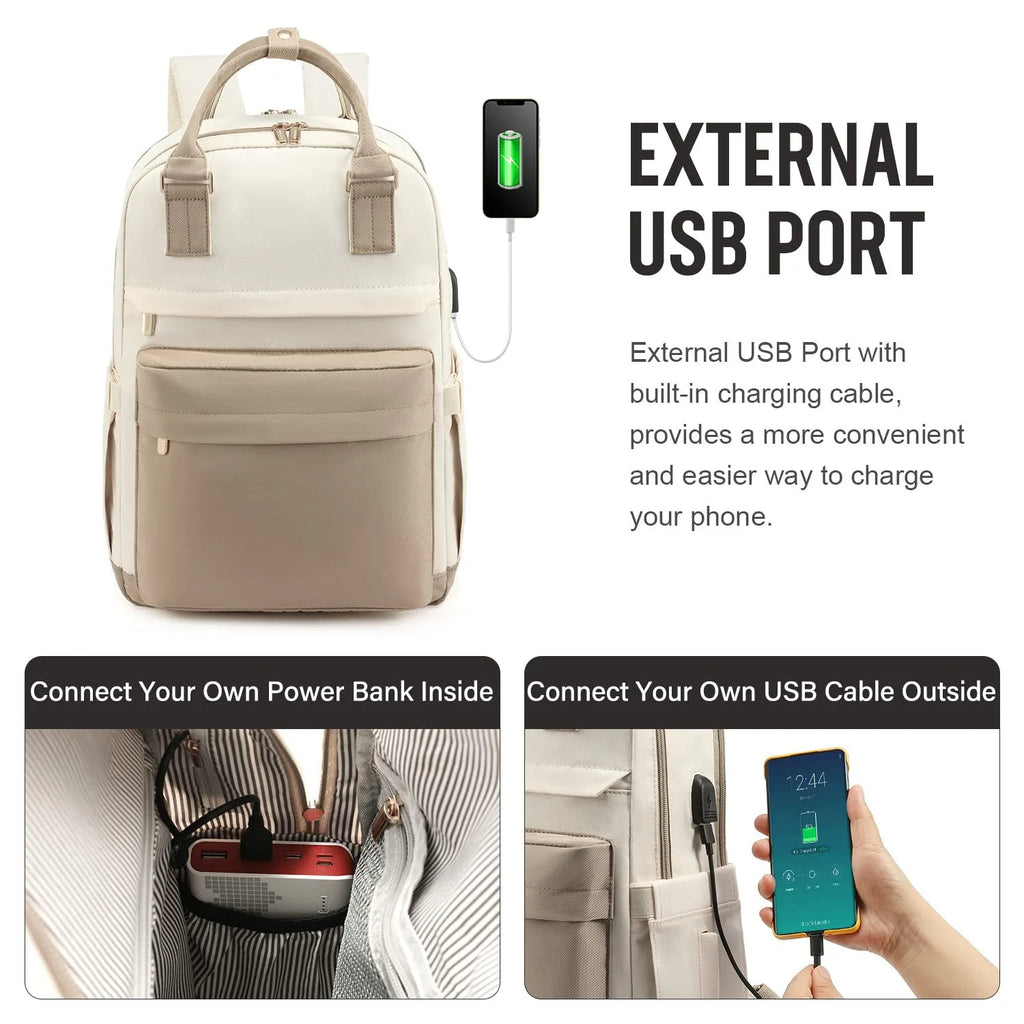 Fashionably Functional Travel Backpack