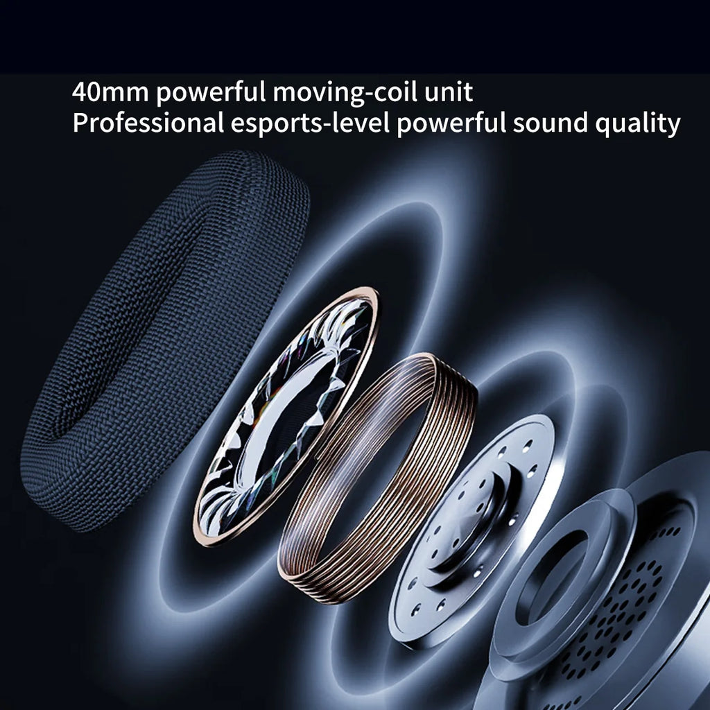 Low Latency Wireless Tri-Mode Headset with In-Game Noise Reduction by Lenovo