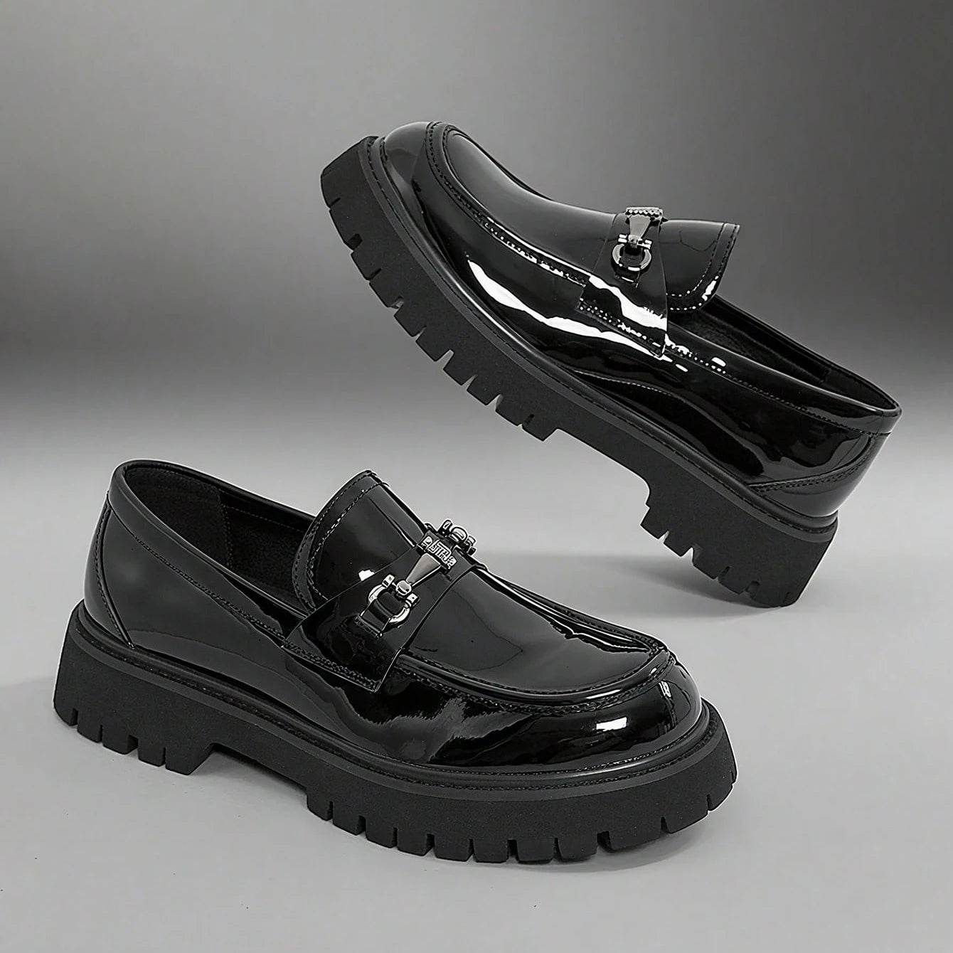 Men's Classic Thick Soled Penny Loafers