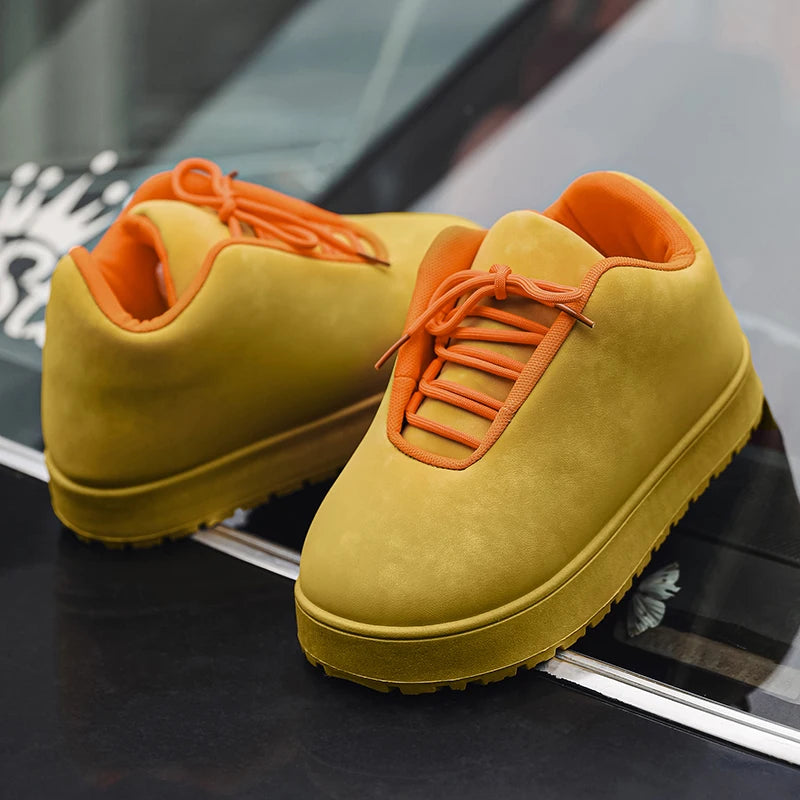 Men's Thick Soled Bread Boots