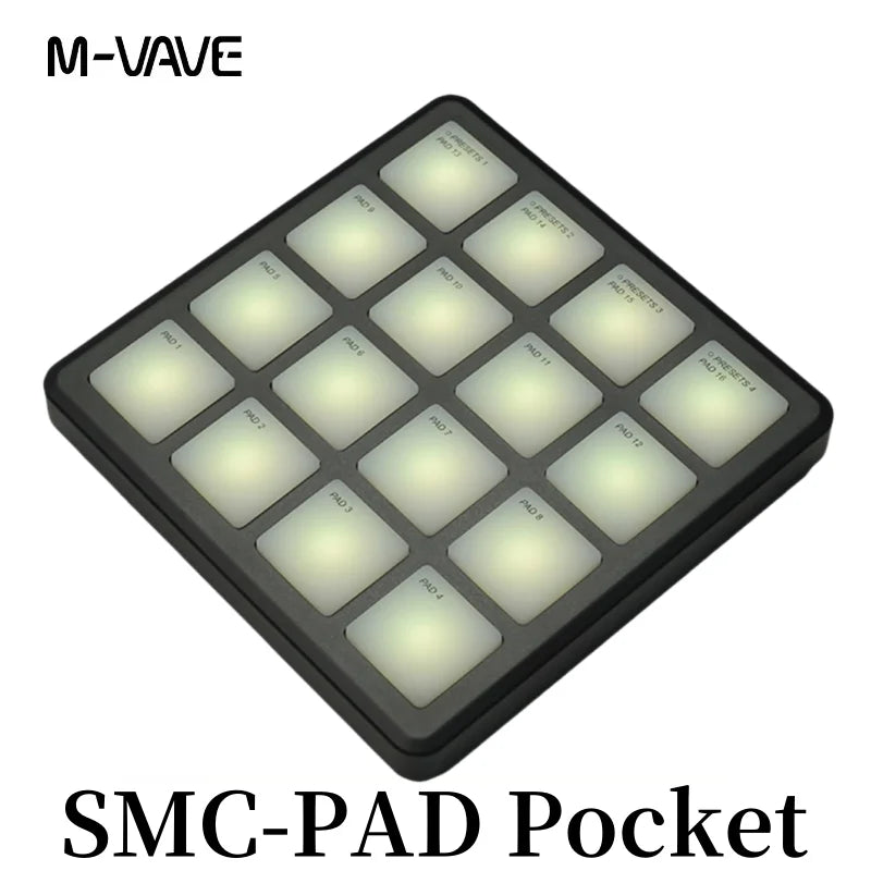 M-VAVE SMC-PAD Portable MIDI Controller Set