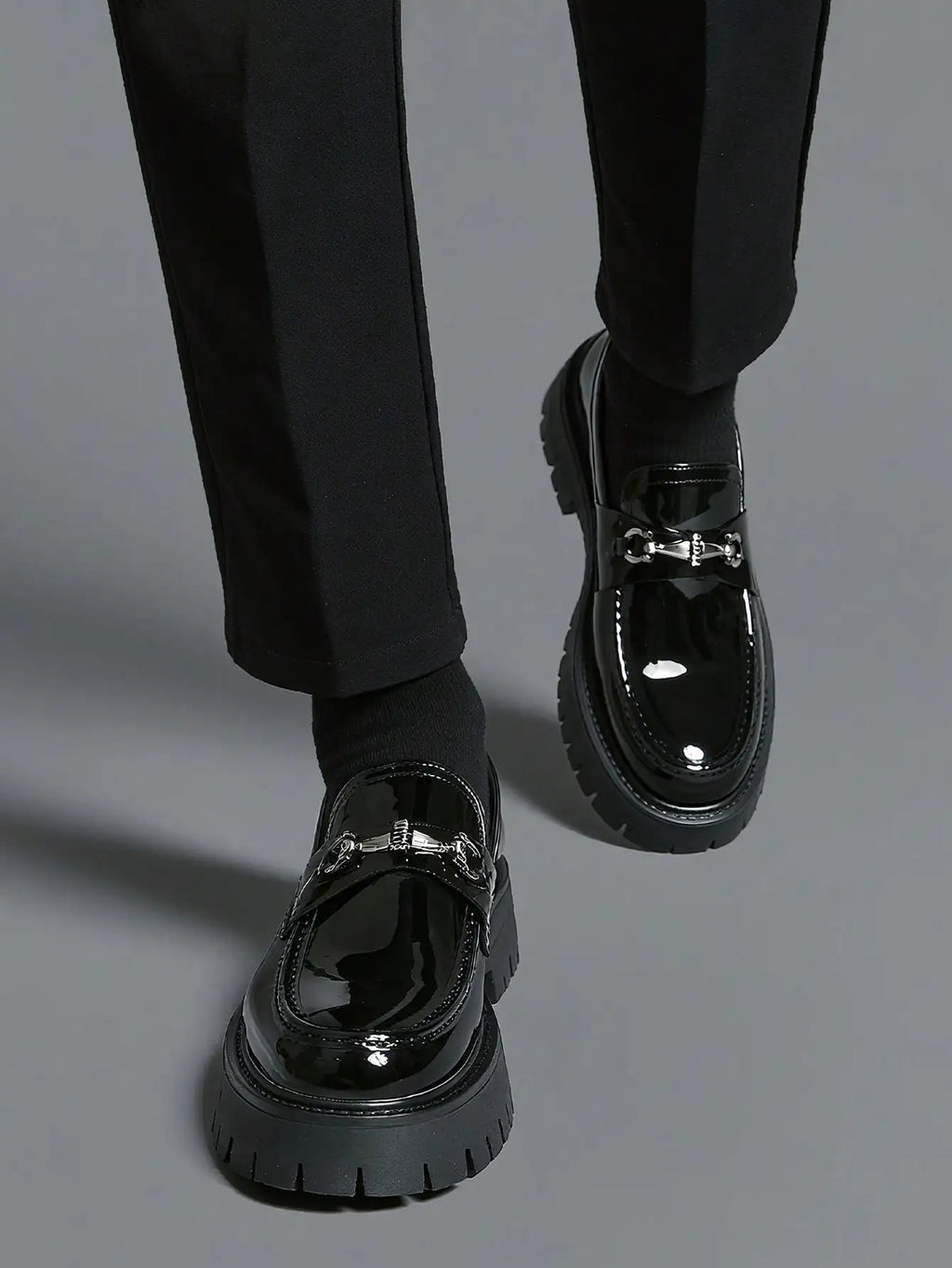 Men's Classic Thick Soled Penny Loafers