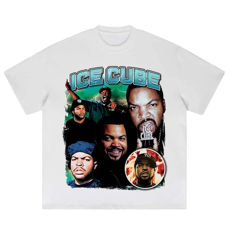 Ice Cube Harajuku Graphic Tee - Hip-Hop Style Essential