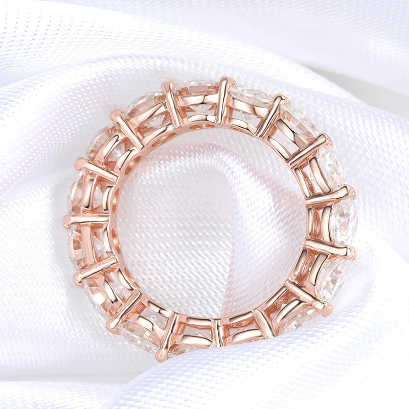 3/3.5/5mm Rose Gold Diamond Ring