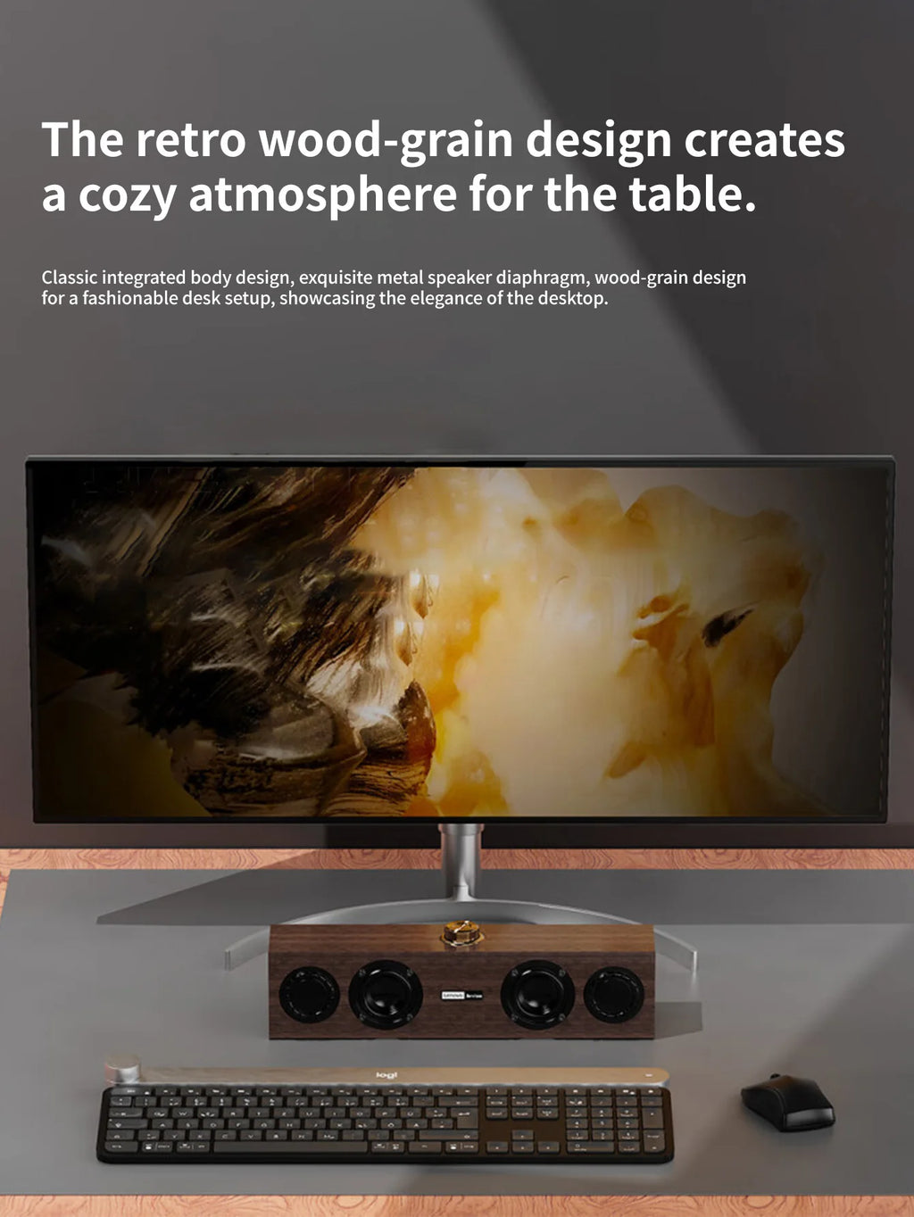 Universal Wired/Wireless Dual Retro Speakers