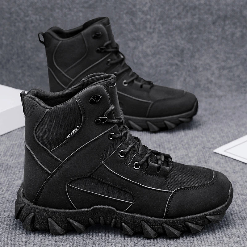 Men's Suede Outdoor Non-Slip Hiking Boots