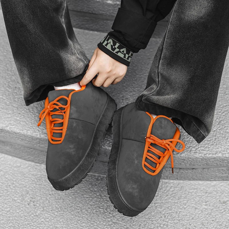 Men's Thick Soled Bread Boots