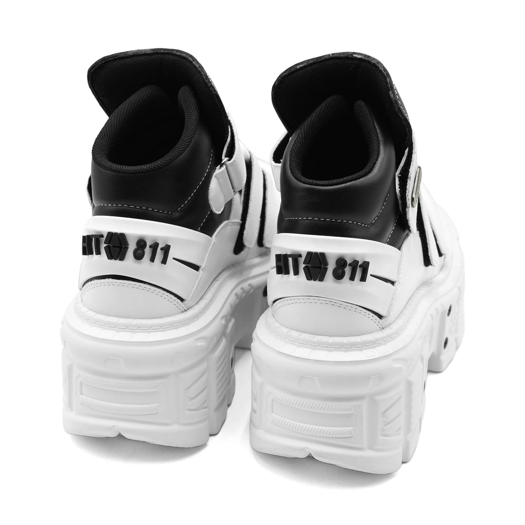 Women's Laced-Up Platform Gothic Ankle Boots