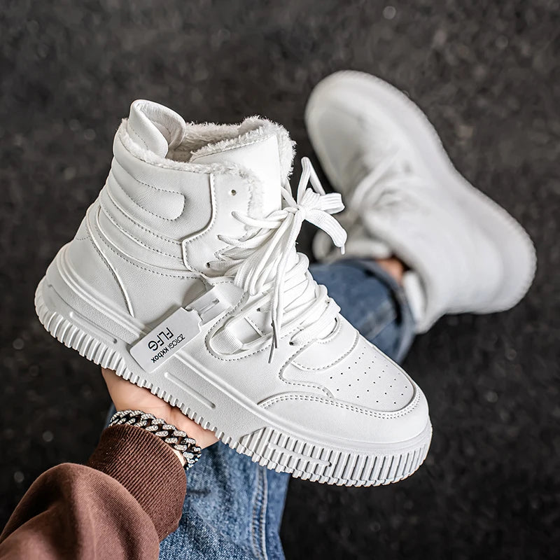 Warm Retro Fur Ankle Boots