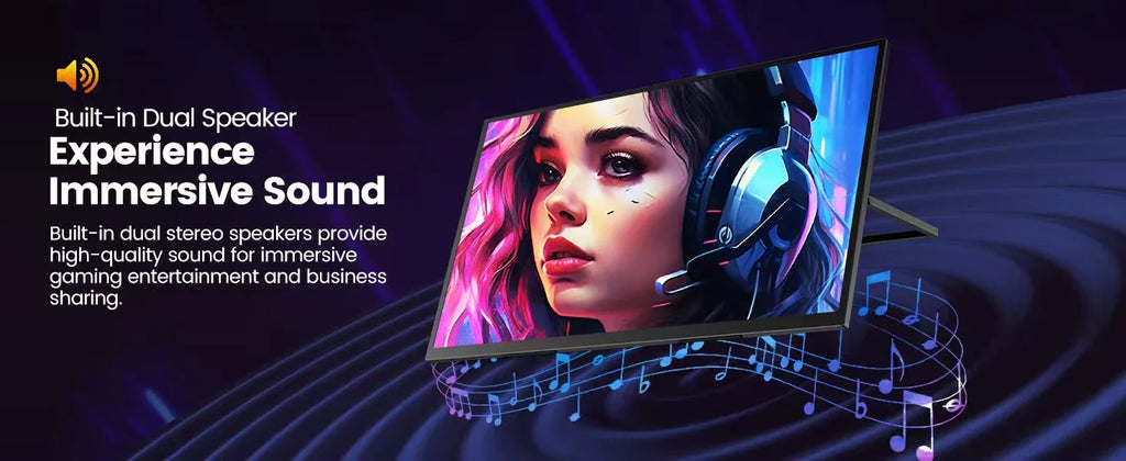 Portable External Wireless/Wired Monitor