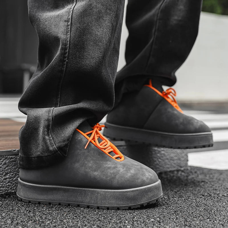 Men's Thick Soled Bread Boots