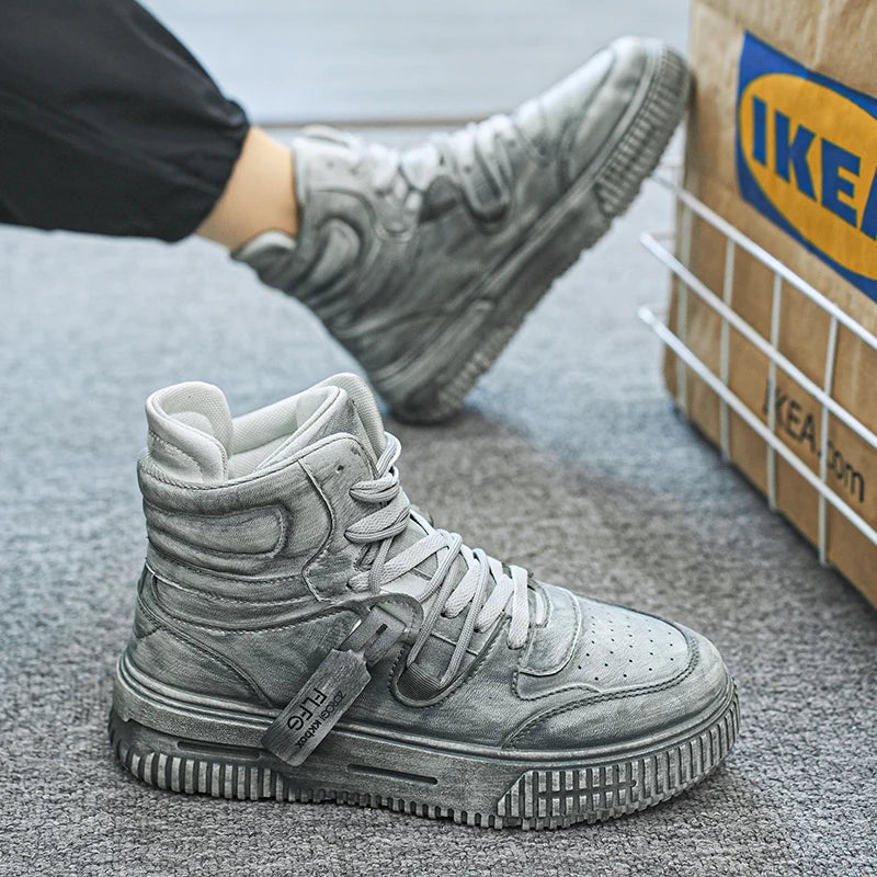 Men's Retro Manga Sneakers