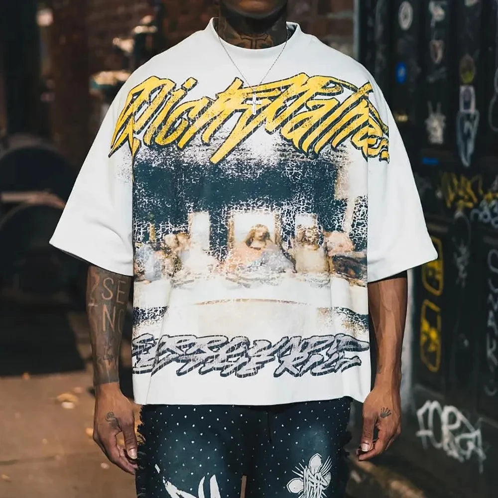 Original Manman's 'Last Supper' Vintage Graphic T-Shirt