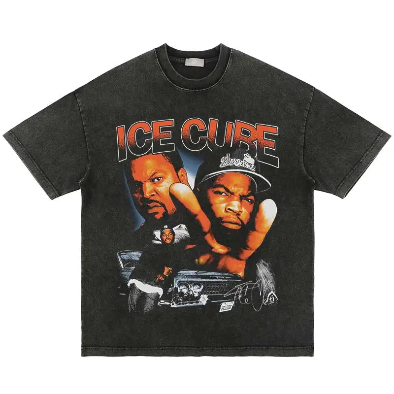 Ice Cube Harajuku Graphic Tee - Hip-Hop Style Essential