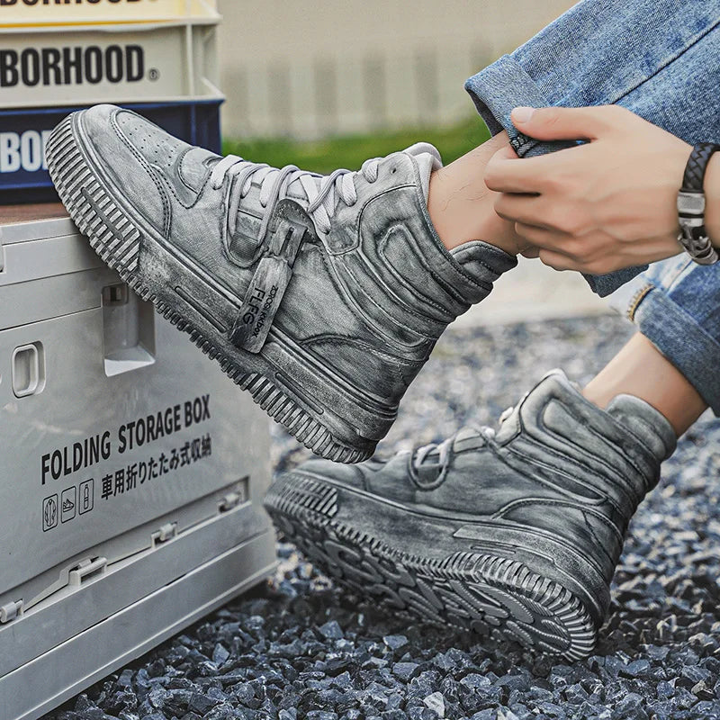 Men's Retro Manga Sneakers