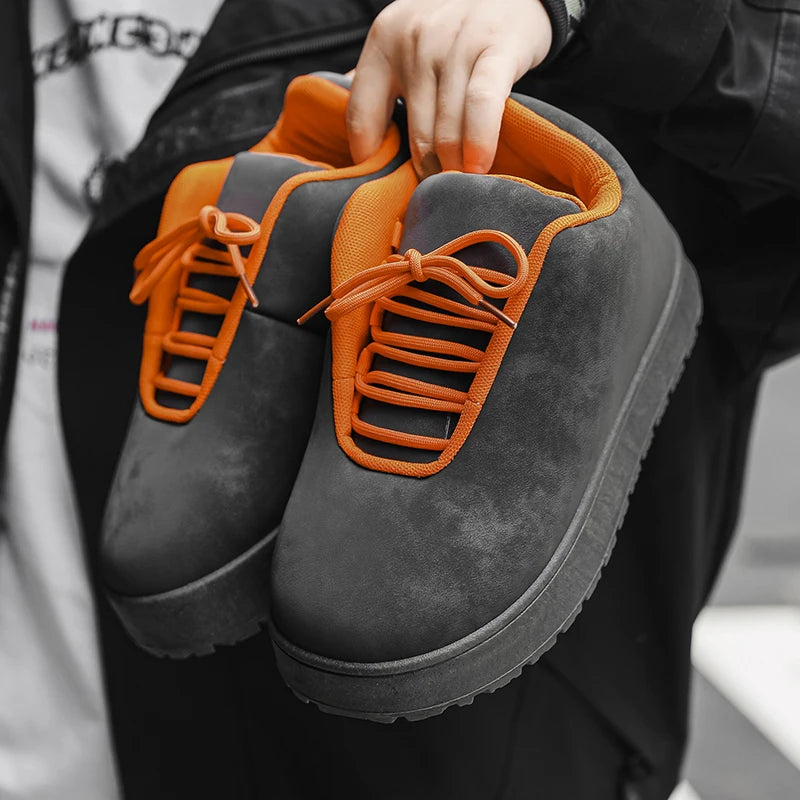 Men's Thick Soled Bread Boots