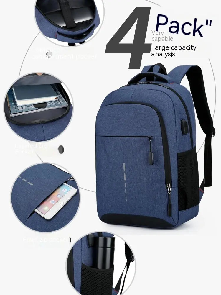 The Minimalist's Smart Backpack
