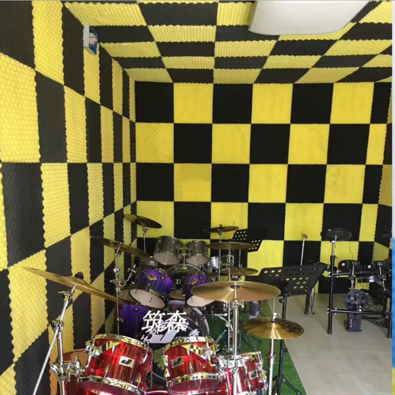 Acoustic Soundproofing Foam Wall Panels For Home Studio Sound Insulation